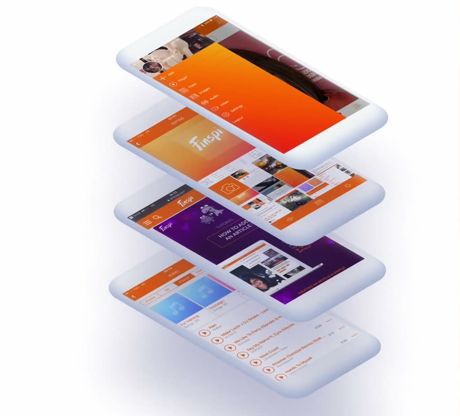 Finspi — open banking screens